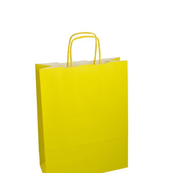Yellow paper bags | Promotional products
